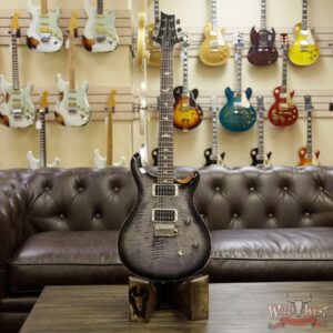 Paul Reed Smith PRS WWG Special Run CE 24 Flame Maple Top 85/15 Pickups Faded Gray Black Black Burst 250897 - Image 10