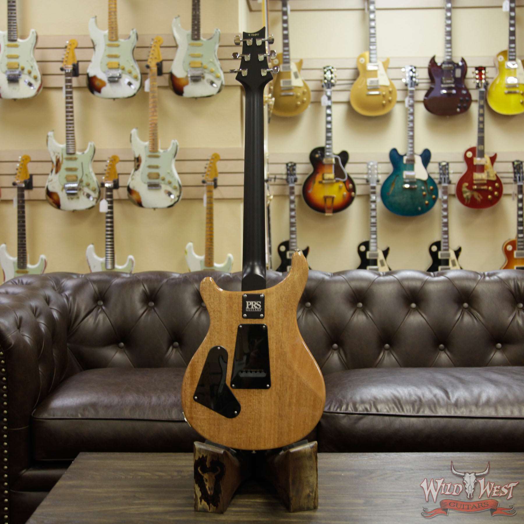 prs-ce24-fdgbblkburst-250897-d4__wwg.jpg Paul Reed Smith PRS WWG Special Run CE 24 Flame Maple Top 85/15 Pickups Faded Gray Black Black Burst 250897 - Image 13