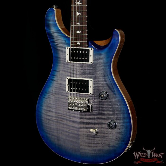 PRS WWG Special Run CE 24 Flame Maple Top 85/15 Pickups Faded Gray Black Blue Burst 251441 - Image 2