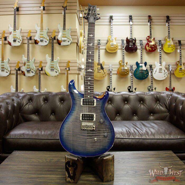 PRS WWG Special Run CE 24 Flame Maple Top 85/15 Pickups Faded Gray Black Blue Burst 251441 - Image 10