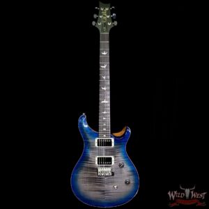 Paul Reed Smith WWG Special Run CE 24 Flame Maple Top 57/08 Pickups Faded Gray Black Blue Burst 254072 - Image 4
