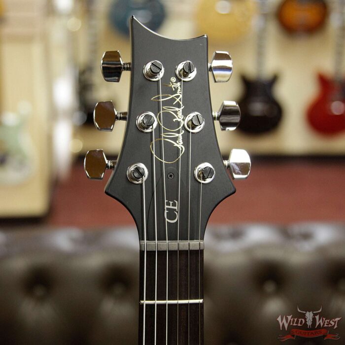 Paul Reed Smith WWG Special Run CE 24 Flame Maple Top 57/08 Pickups Faded Gray Black Blue Burst 254072 - Image 8