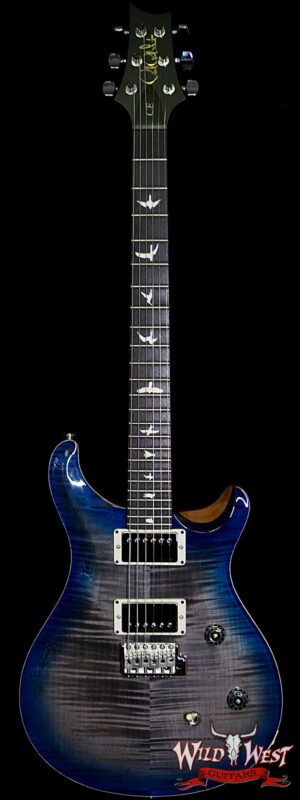Paul Reed Smith WWG Special Run CE 24 Flame Maple Top 57/08 Pickups Faded Gray Black Blue Burst 254072