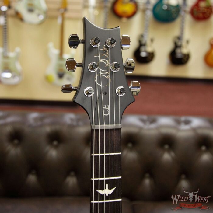 Paul Reed Smith PRS WWG Special Run CE 24 Flame Maple Top 57/08 Pickups Faded Gray Black Cherry Burst 252410 - Image 9