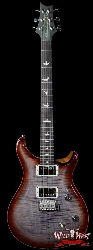 Paul Reed Smith PRS WWG Special Run CE 24 Flame Maple Top 57/08 Pickups Faded Gray Black Cherry Burst 252410