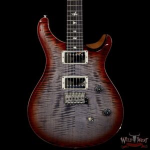 PRS WWG Special Run CE 24 Flame Maple Top 57/08 Pickups Faded Gray Black Cherry Burst 252602 - Image 3