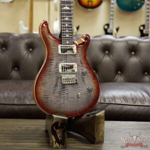 PRS WWG Special Run CE 24 Flame Maple Top 57/08 Pickups Faded Gray Black Cherry Burst 252602 - Image 10