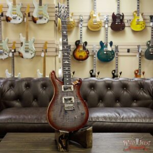 PRS WWG Special Run CE 24 Flame Maple Top 57/08 Pickups Faded Gray Black Cherry Burst 252602 - Image 8