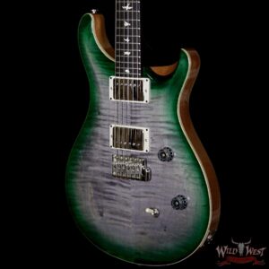 PRS WWG Special Run CE 24 Flame Maple Top 57/08 Pickups Faded Gray Black Green Burst 252603 - Image 2