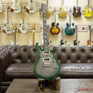 PRS WWG Special Run CE 24 Flame Maple Top 57/08 Pickups Faded Gray Black Green Burst 252603 - Image 8