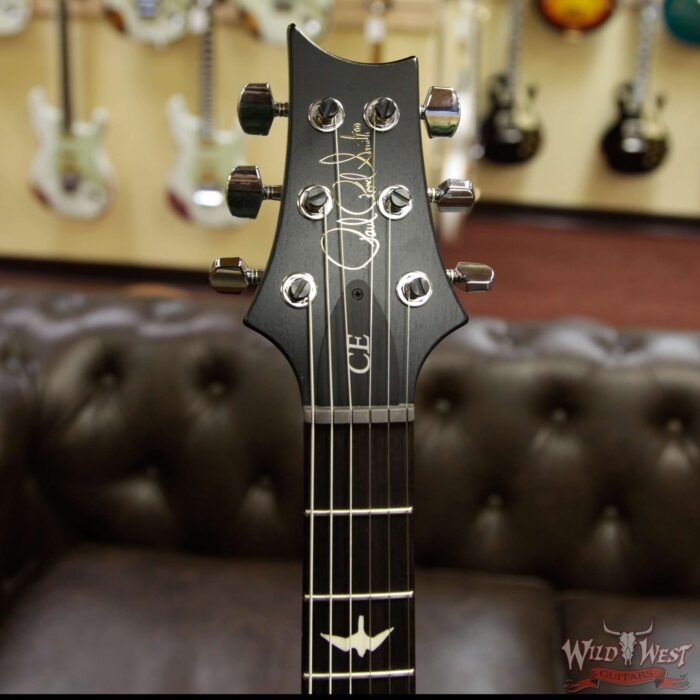 PRS WWG Special Run CE 24 Flame Maple Top 57/08 Pickups Faded Gray Black Green Burst 252603 - Image 9