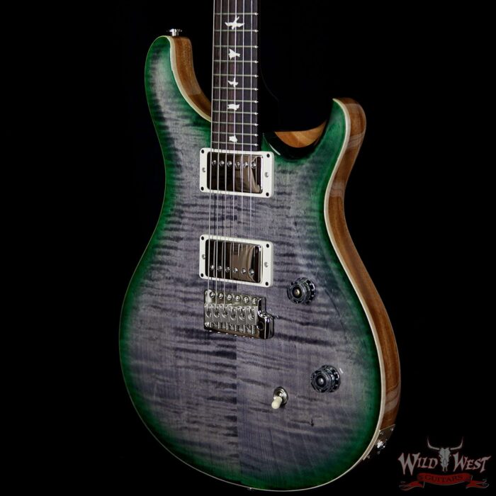 PRS WWG Special Run CE 24 Flame Maple Top 57/08 Pickups Faded Gray Black Green Burst 253202 - Image 2