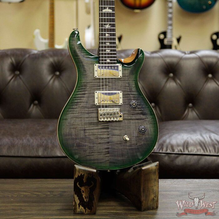PRS WWG Special Run CE 24 Flame Maple Top 57/08 Pickups Faded Gray Black Green Burst 253202 - Image 10