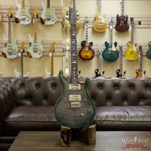 PRS WWG Special Run CE 24 Flame Maple Top 57/08 Pickups Faded Gray Black Green Burst 253202 - Image 8