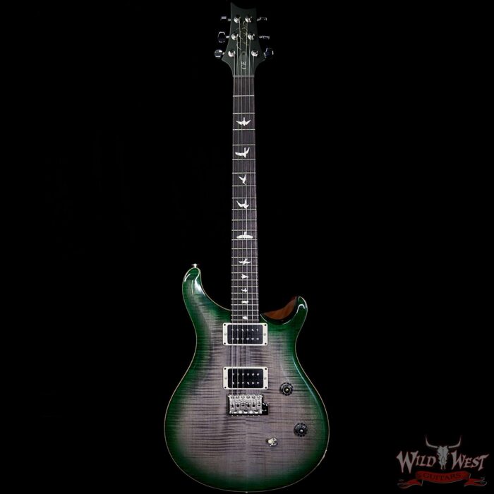 PRS WWG Special Run CE 24 Flame Maple Top 85/15 Pickups Faded Gray Black Green Burst 254075 - Image 4