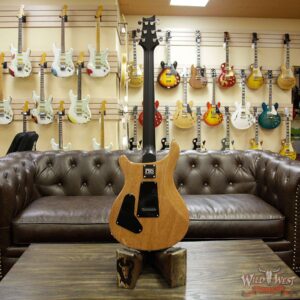 PRS Wild West Guitars Special Run CE 24 Flame Top 57/08 Pickups Faded Grey Black Purple Burst 251442 - Image 13