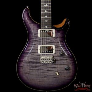 Paul Reed Smith PRS Wild West Guitars Special Run CE 24 Flame Top 57/08 Pickups Charcoal Purple Burst 252383 - Image 3