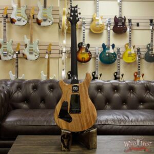 Paul Reed Smith PRS Wild West Guitars Special Run CE 24 Flame Top 57/08 Pickups Charcoal Purple Burst 252383 - Image 11