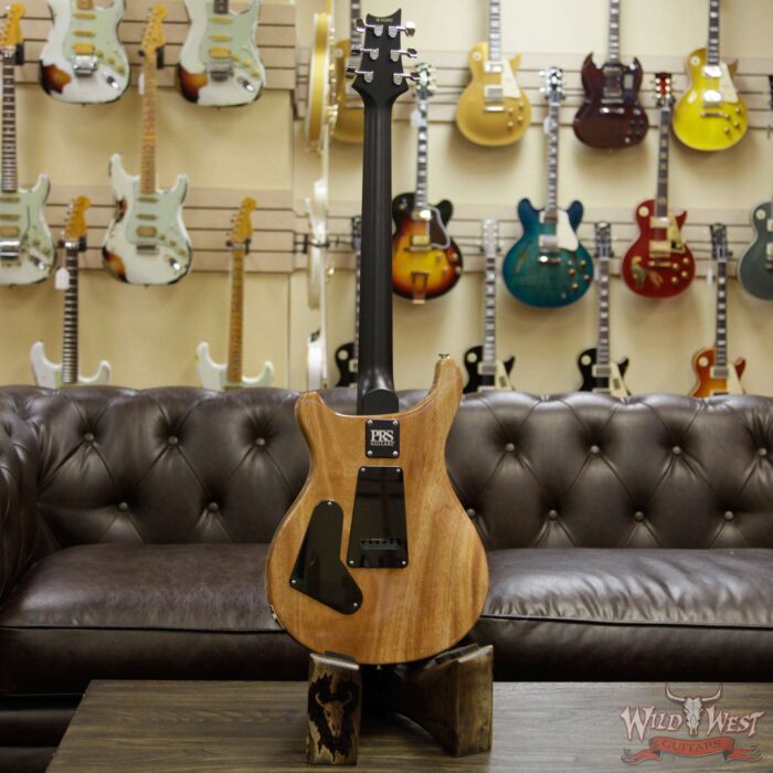 Paul Reed Smith PRS Wild West Guitars Special Run CE 24 Flame Top 57/08 Pickups Charcoal Purple Burst 252892 - Image 11