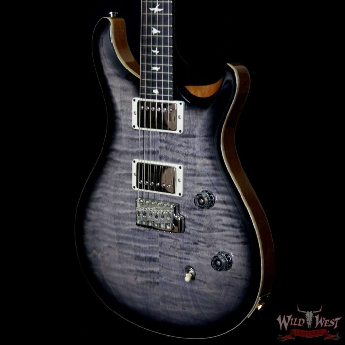 Paul Reed Smith PRS WWG Special Run CE 24 Flame Maple Top 57/08 Pickups Faded Gray Black Black Burst 251471 - Image 2