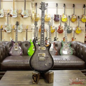 Paul Reed Smith PRS WWG Special Run CE 24 Flame Maple Top 57/08 Pickups Faded Gray Black Black Burst 251471 - Image 8