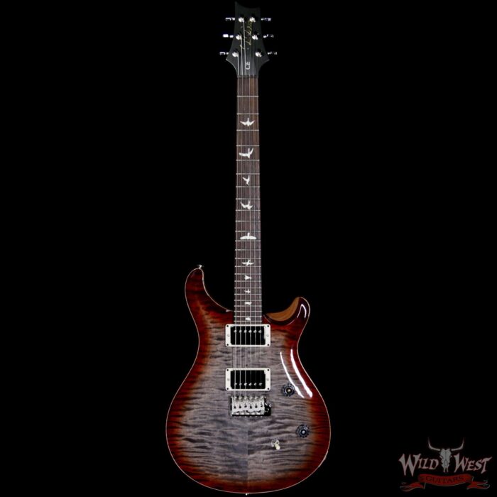 PRS WWG Special Run CE 24 57/08 Pickups Painted Black Neck Faded Gray Black Cherry Burst 286750 - Image 4