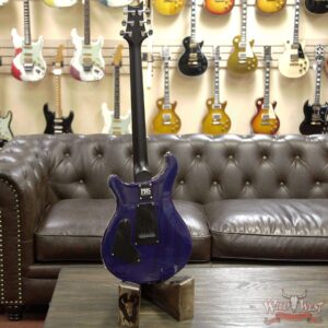 PRS Wild West Guitars Special Run CE 24 Flame Top Painted Neck 57/08 Pickups Makena Blue 290165 - Image 9
