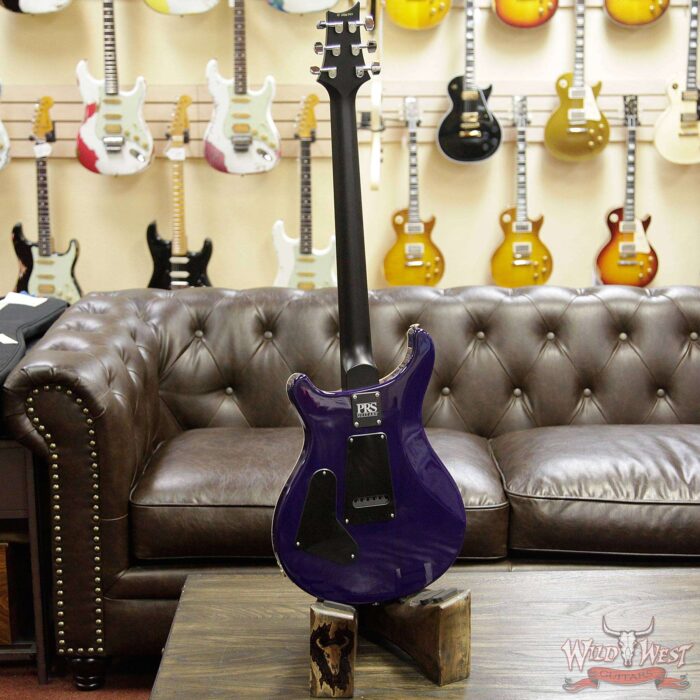 PRS Wild West Guitars Special Run CE 24 Flame Top Painted Neck 57/08 Pickups Makena Blue 286740 - Image 9