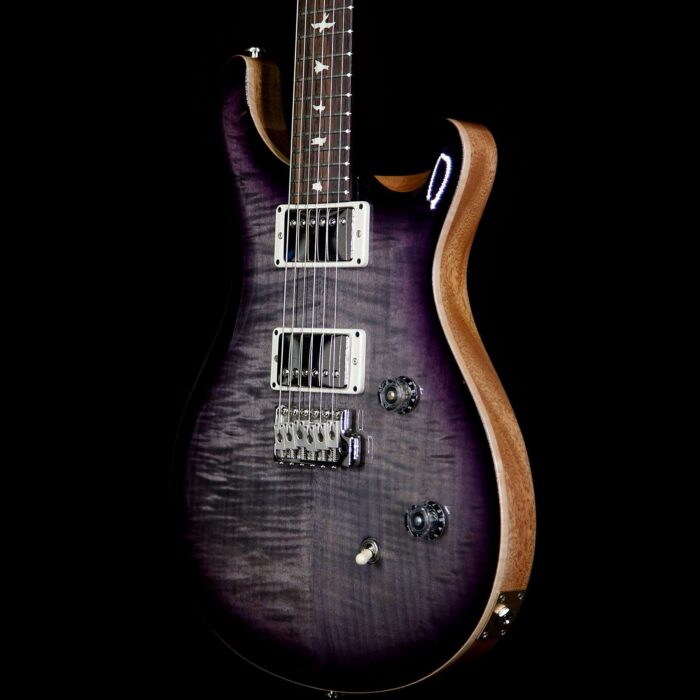 Paul Reed Smith PRS Wild West Guitars Special Run CE 24 Flame Top 57/08 Pickups Charcoal Purple Burst 255247 - Image 2