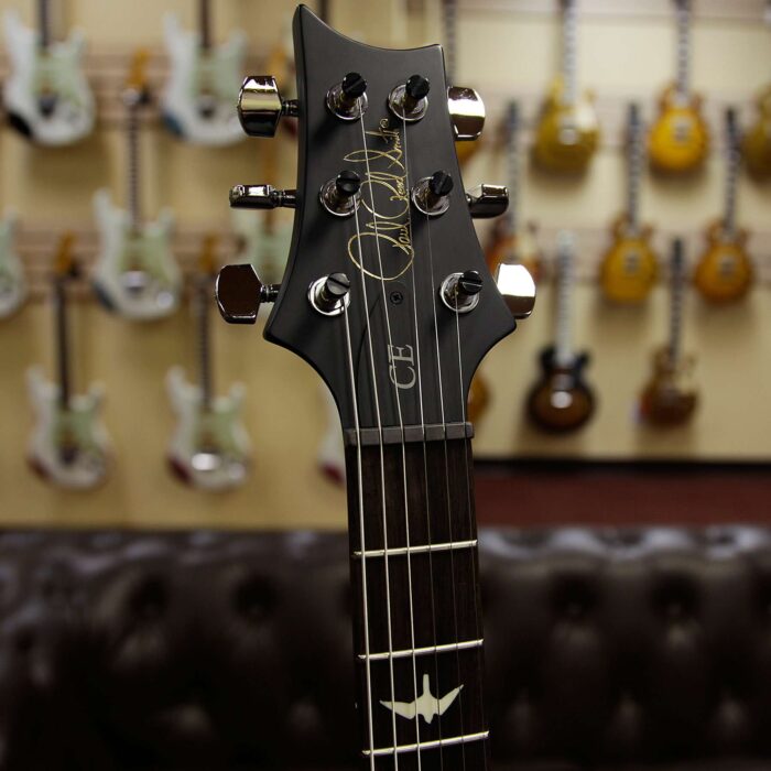 Paul Reed Smith PRS Wild West Guitars Special Run CE 24 Flame Top 57/08 Pickups Charcoal Purple Burst 255247 - Image 6