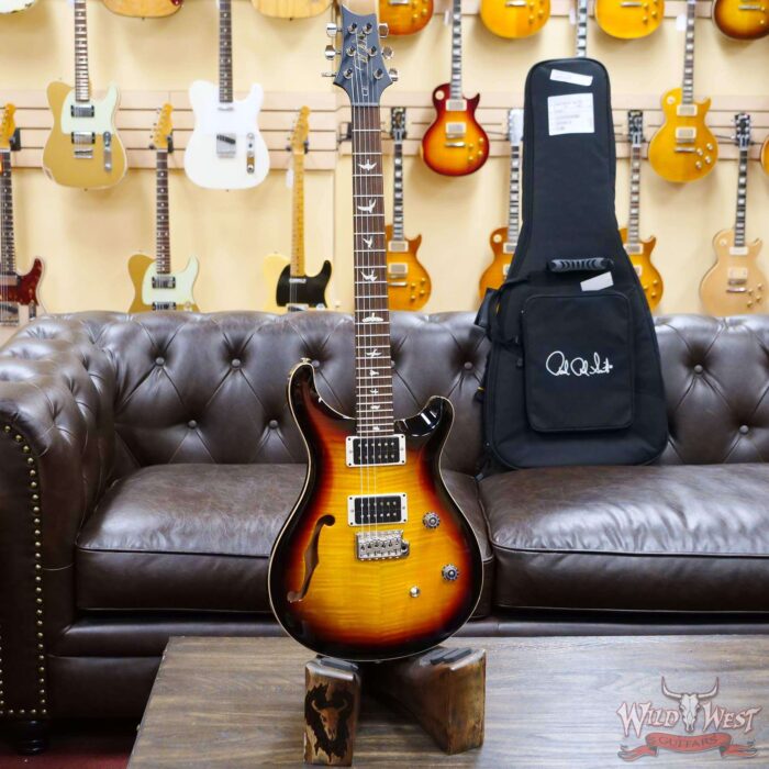 Paul Reed Smith PRS CE 24 Semi-Hollow Rosewood Fingerboard Tri-Color Burst - Image 5