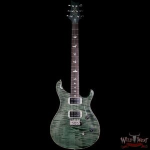 Paul Reed Smith PRS CE 24 Flame Top Painted Neck Trampas Green - Image 3