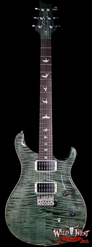 Paul Reed Smith PRS CE 24 Flame Top Painted Neck Trampas Green