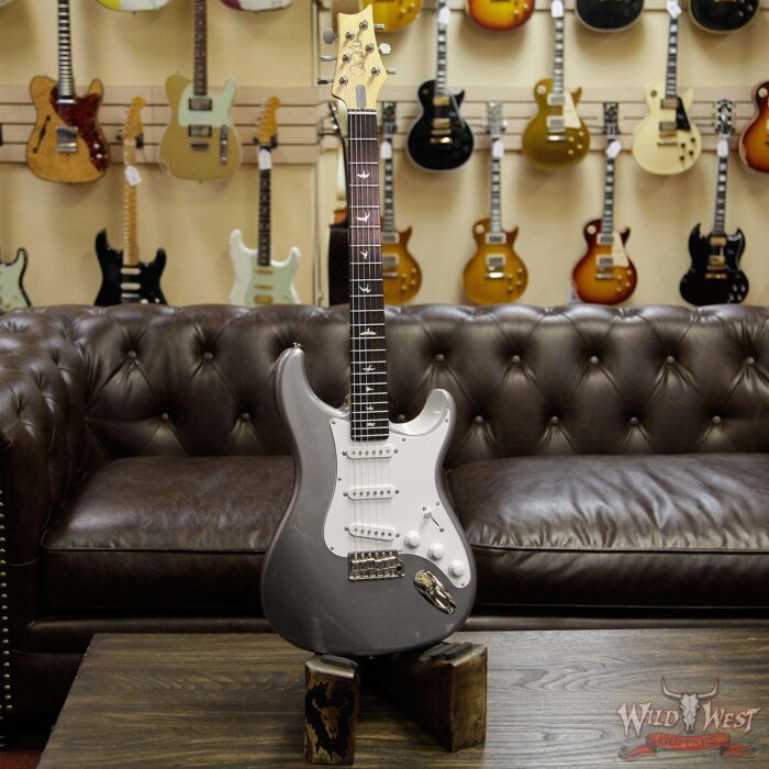 PRS John Mayer Signature Model Silver Sky Maple Neck Rosewood Fingerboard Tungsten (Silver) - Image 6