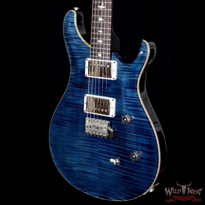 Paul Reed Smith PRS WWG Special Run CE 24 Flame Maple Top 57/08 Pickups Whale Blue 240154 - Image 2
