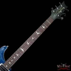 PRS Wild West Guitars Special Run CE 24 Flame Maple Top and 85/15 Pickups Whale Blue 243895 - Image 5