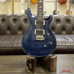 PRS Wild West Guitars Special Run CE 24 Flame Maple Top and 85/15 Pickups Whale Blue 243895 - Image 9