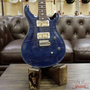 PRS Wild West Guitars Special Run CE 24 Flame Maple Top and 57/08 Pickups Whale Blue 243897 - Image 6