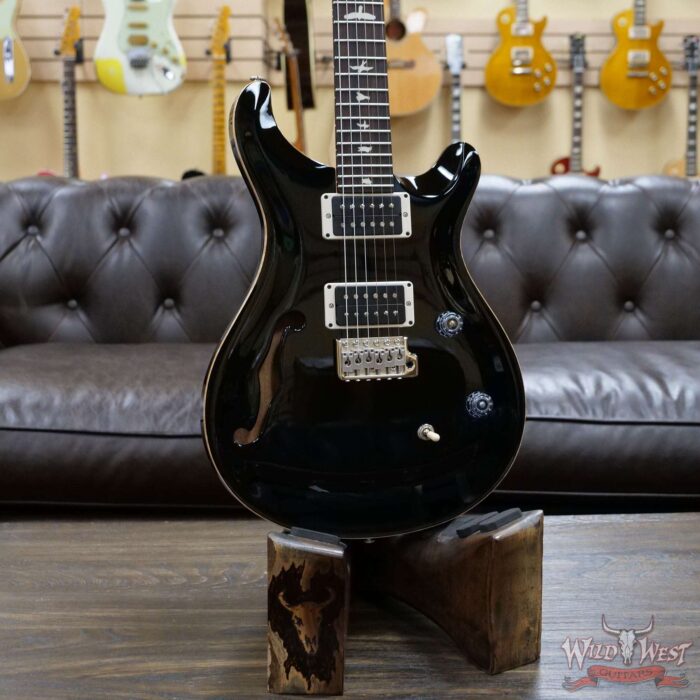 Paul Reed Smith PRS CE 24 Semi-Hollow Rosewood Fingerboard Solid Black - Image 7