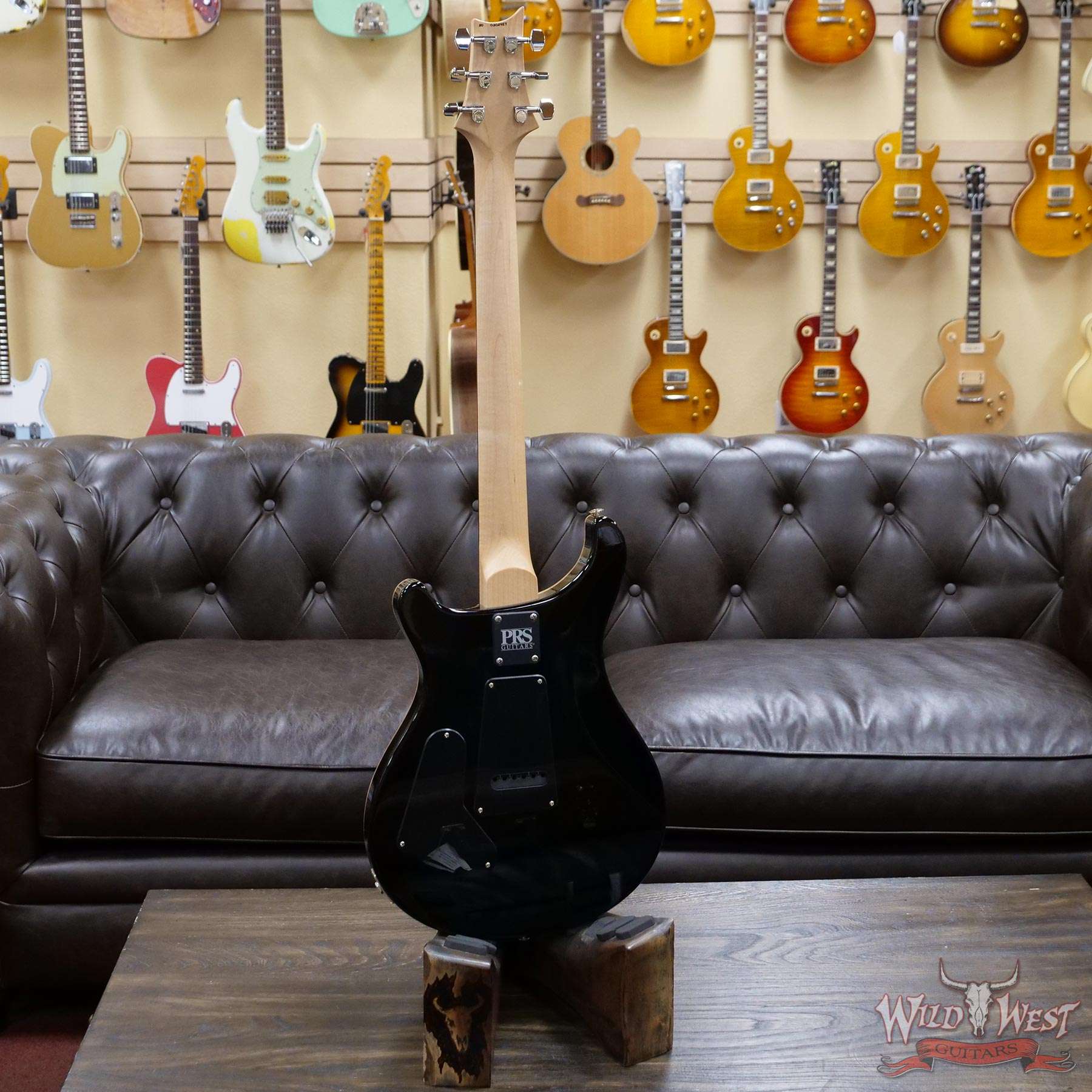 prs-ce24sh-302957-d3__wwg.jpg Paul Reed Smith PRS CE 24 Semi-Hollow Rosewood Fingerboard Solid Black - Image 8