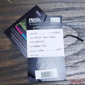 Paul Reed Smith PRS Bolt-On CE 24 Semi-Hollow Sapphire Smokeburst - Image 12
