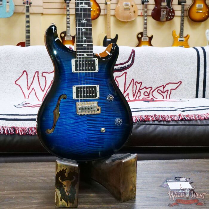 Paul Reed Smith PRS Bolt-On CE 24 Semi-Hollow Sapphire Smokeburst - Image 8