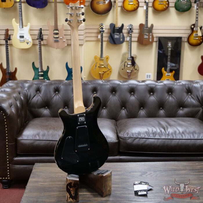 Paul Reed Smith PRS CE 24 Semi-Hollow Rosewood Fingerboard Solid Black - Image 8