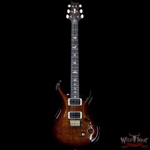 PRS Core 10 Top 35th Anniversary Custom 24 Cu 24-08 Black Gold Burst Flame Maple Top Rosewood Fingerboard - Image 4