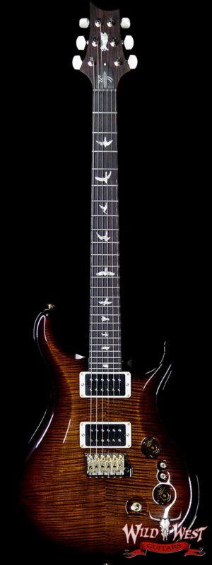 PRS Core 10 Top 35th Anniversary Custom 24 Cu 24-08 Black Gold Burst Flame Maple Top Rosewood Fingerboard