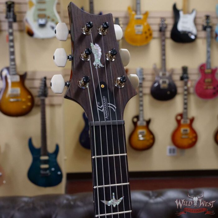 Paul Reed Smith PRS 10 Top 35th Anniversary Custom 24 Mash Green Smokeburst - Image 6