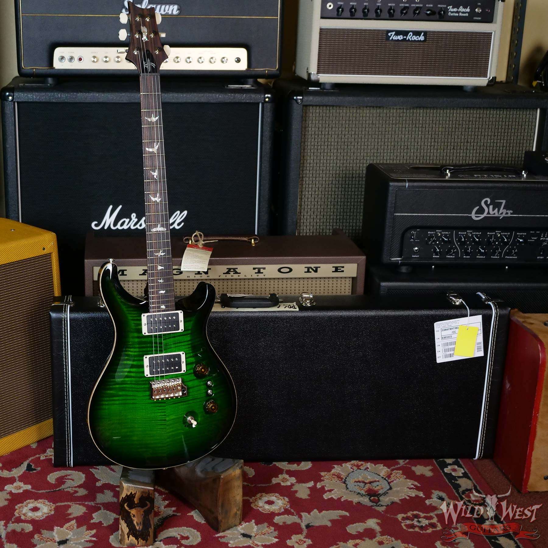 prs-core-35thcustom24-303323-d1__wwg.jpg Paul Reed Smith PRS Core 35th Anniversary Custom 24 Emerald Smokeburst - Image 5