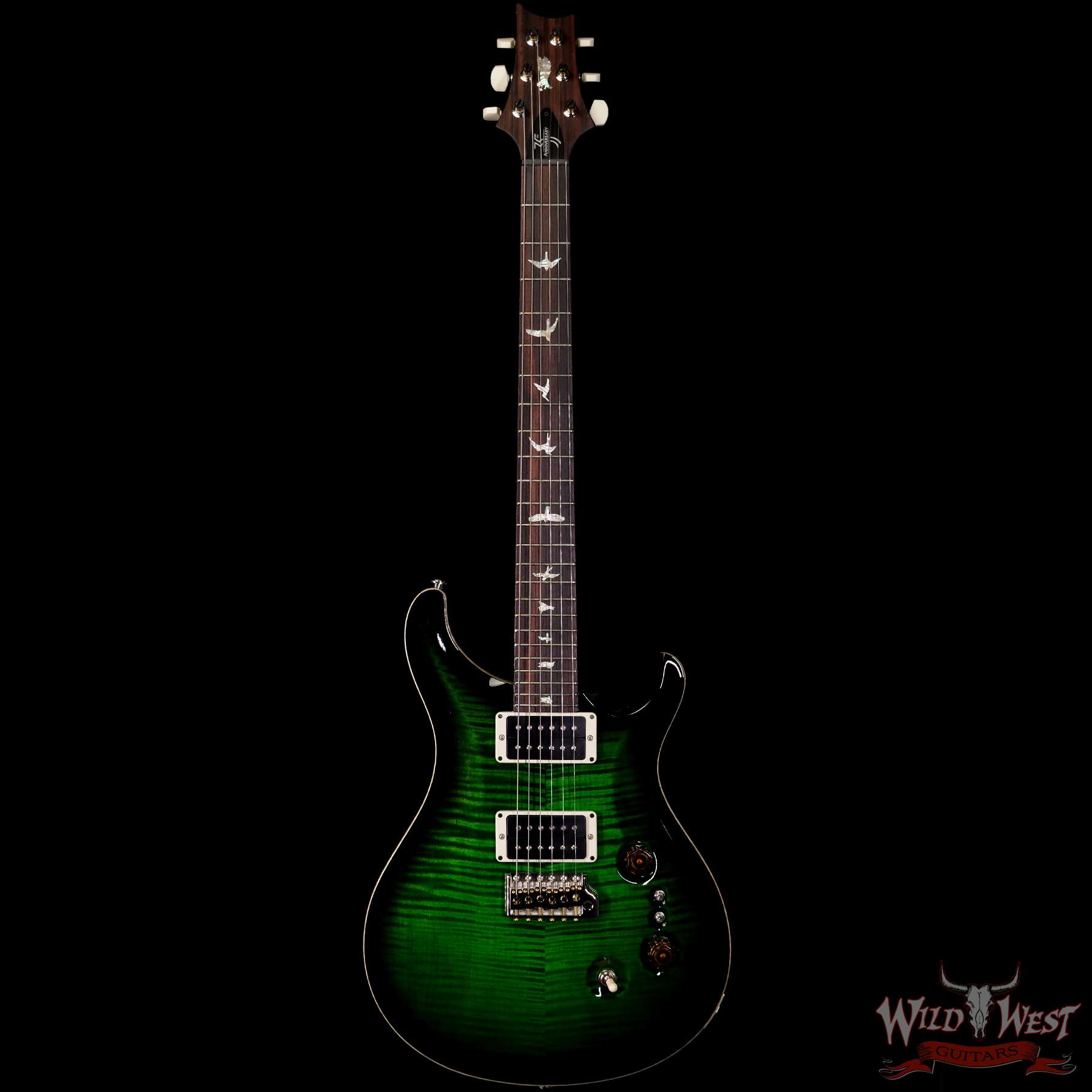 prs-core-35thcustom24-303323-f__wwg.jpg Paul Reed Smith PRS Core 35th Anniversary Custom 24 Emerald Smokeburst - Image 3