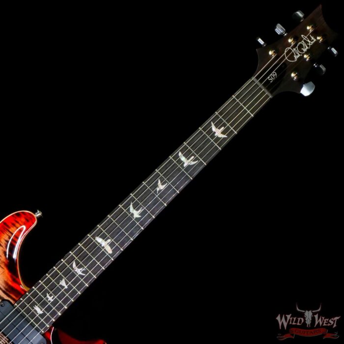 Paul Reed Smith PRS Core Series 509 HSH Rosewood Fingerboard Charcoal Cherry Burst 7.80 LBS - Image 4