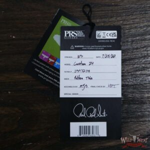Paul Reed Smith PRS Core Series Custom 24 Rosewood Fingerboard Purple Iris Wrapburst - Image 11